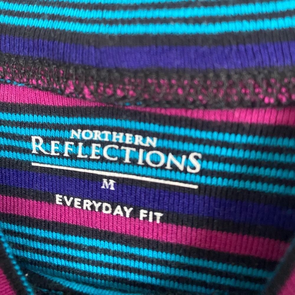 Northern Reflections Striped Turtleneck - Picture 10 of 10